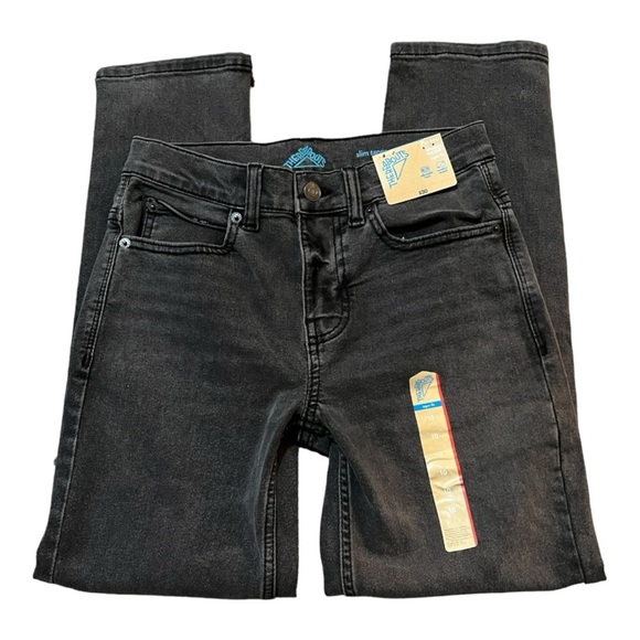 There Abouts Medium Grey Slim Taper Advanced Flex 360 Boys Jeans Size 10Reg - Picture 4 of 9